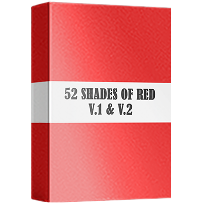 DVD 52 Shades of Red V.1 & V.2 – By Shin Lim