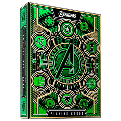 Baralho Avengers | Vingadores – Verde